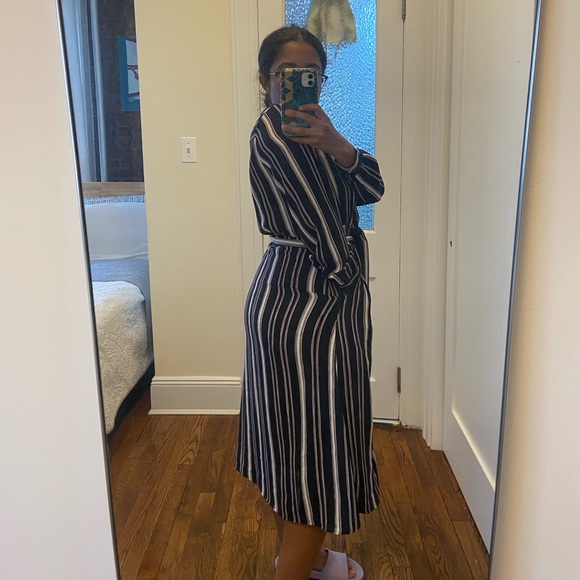 Striped Jumpsuit Dress - this one's for the tall queens! yasss! FREE SHIPPING!! - Picture 3 of 5